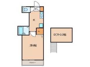 ﾋﾞｭｰﾀﾏｶﾞﾜの物件間取画像